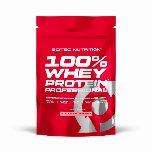 Scitec Nutrition 100% WP Professional 500 g strawberry