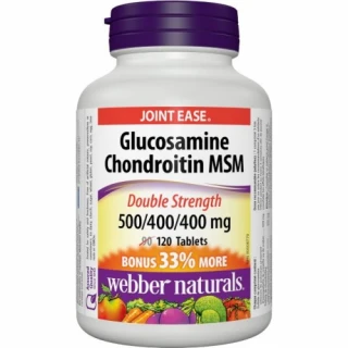 Webber Naturals Glucosamine Chondroitine MSM 500/400/400 mg…