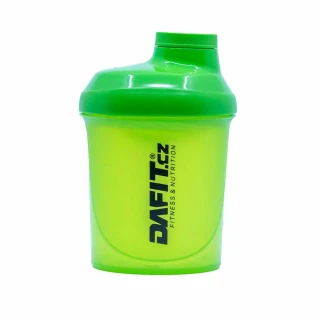 Dafit Šejkr 300 ml světle zelená, černé logo
