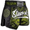 8 WEAPONS Muay Thai trenky Carbon - SAK YANT TIGERS -…