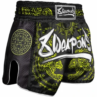 8 WEAPONS Muay Thai trenky Carbon - SAK YANT TIGERS -&hellip;