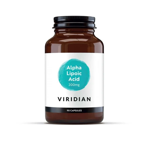 Viridian Alpha Lipocid Acid 200 mg 90 cps