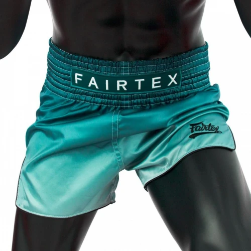 Fairtex Šortky Muay-Thai BS1906 Fade Zelené