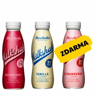 AKCE 2+1 ZDARMA Barebells Milkshake 330 ml