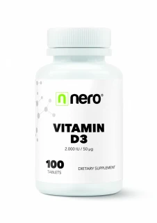 NeroDrinks Vitamin D3 2.000IU 100 kapslí