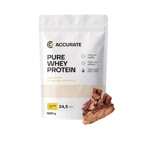 Accurate+ Pure Whey chocolate with kit kat 1000 g