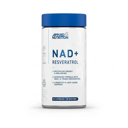 Applied Nutrition Nad+ Resveratrol 60 cps