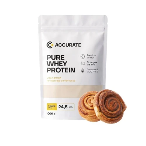 Accurate+ Pure Whey cinnamon rolls 1000 g