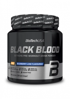 BioTech Black Blood NOX+ 340 g blueberry lime