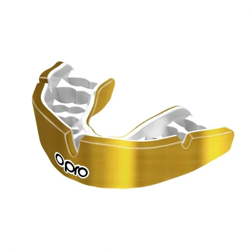OPRO Instant Custom-Fit chrániče zubů Arctic- zlatá