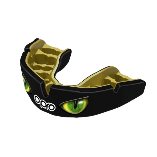 OPRO Instant Custom-Fit chrániče zubů Eyes - černá/červená