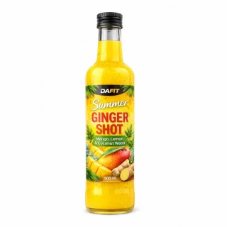 Dafit Summer Ginger Shot mango lemon coconut water 500 ml