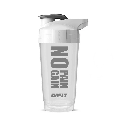 Dafit Šejkr Dafit Šejkr NO PAIN NO GAIN bílá/bílá 700 ml