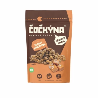 Čočkýna Smažená Čočka Bio slaný karamel 40 g