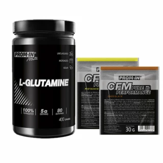 AKCE Prom-In L-Glutamine 400 g + ZDARMA 2x CFM Pure…