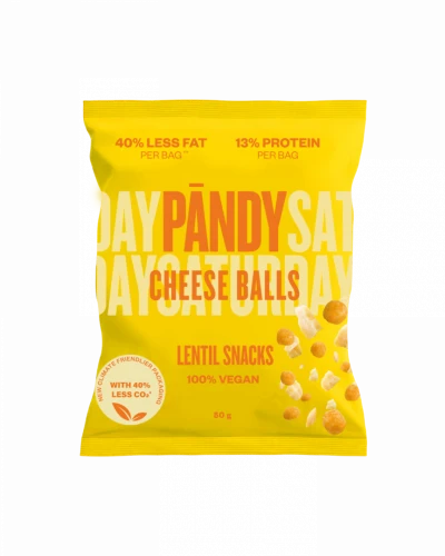Pandy Lentil Chips Balls cheese 50 g