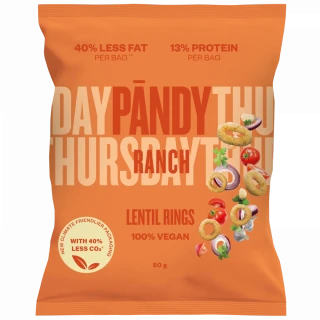 Pandy Lentil Chips Sticks ranch 50 g
