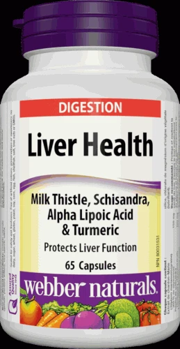 Webber Naturals Zdravá játra + ostropestřec mariánský 65…