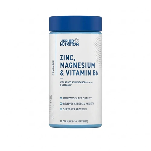 Applied Nutrition Zinc, Magnesium Vitamin B6 (ZMA) 90 cps