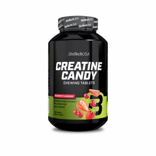 BioTech Creatine Candy red berry 240 tbl