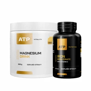 AKCE ATP Vitality Magnesium Drink 300 g + ZDARMA Iron…