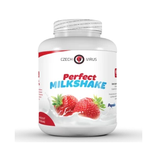 Czech Virus Perfect Milkshake 2000 g jahodový milkshake