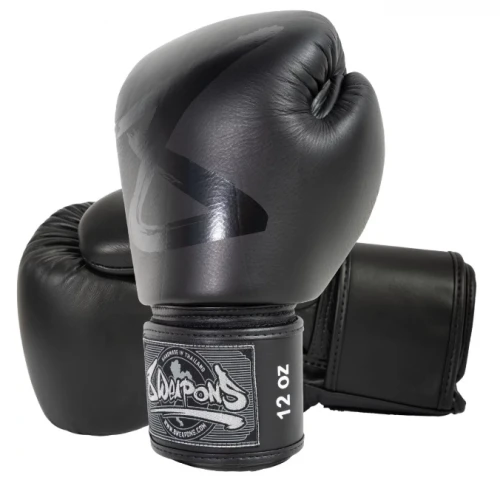 Boxerské rukavice 8 ZBRANÍ, BIG 8 Premium, matná černá