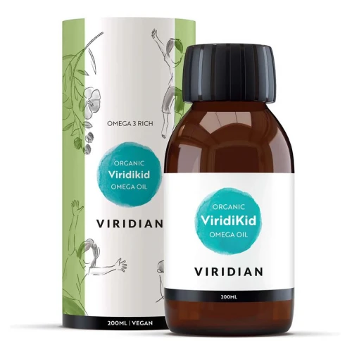 Viridian Viridikid Omega 3 Oil 200 ml Organic (Bio Omega 3…