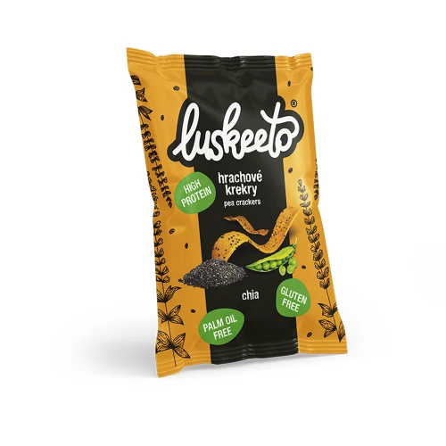 Luskeeto Luštěninové Krekry 40 g