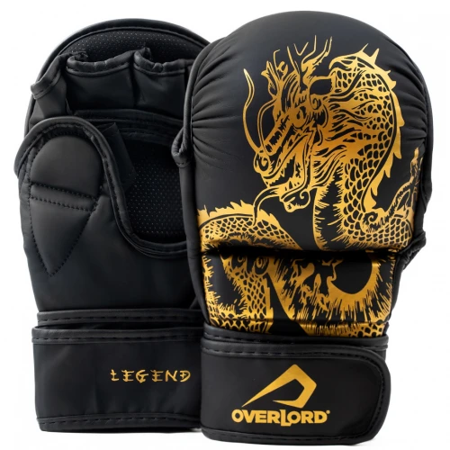 Overlord Legend MMA rukavice - černo/zlaté