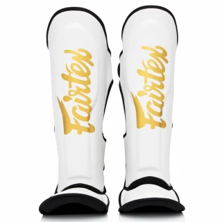 Chrániče holení s nártem Fairtex - Booster FXB-SG - bílá