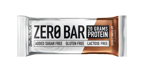 BioTech Zero Bar 50 g double chocolate