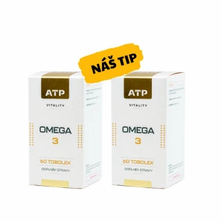 AKCE 1+1 ATP Vitality Omega 3 60 tob