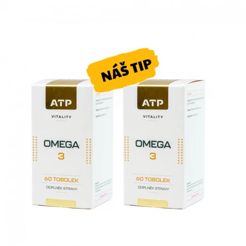 AKCE 1+1 ATP Vitality Omega 3 60 tob