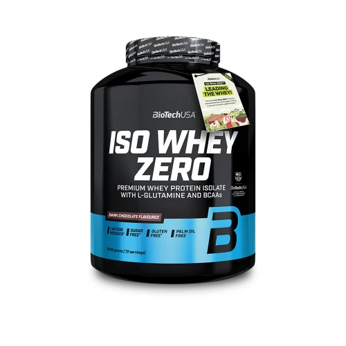BioTech Iso Whey Zero 1816 g dark chocolate