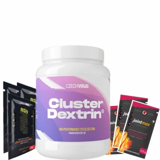 AKCE Czech Virus Cluster Dextrin 800 g + ZDARMA 6x vzorek