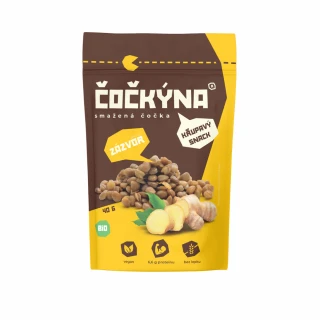 Čočkýna Smažená Čočka Bio zázvor 40 g