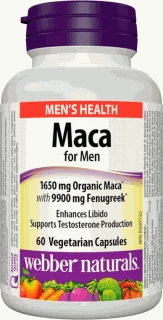 Webber Naturals Maca for Men 60 cps
