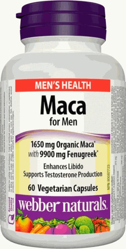 Webber Naturals Maca for Men 60 cps