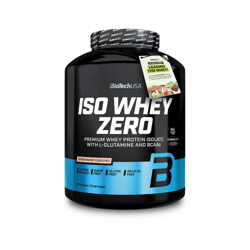 BioTech Iso Whey Zero 1816 g strawberry