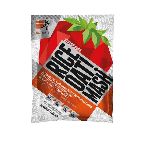 Extrifit Rice & Oat Mash strawberry 50 g