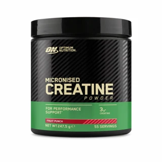 Optimum Nutrition Micronised Creatine Powder fruit punch…