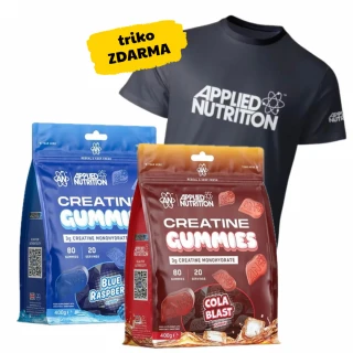 AKCE 1+1 Applied Nutrition Creatine Gummies 400 g + ZDARMA…