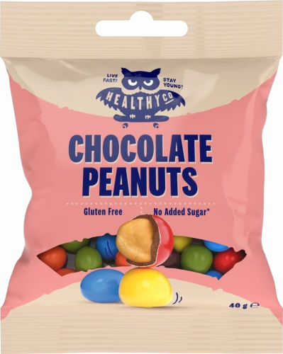 HealthyCo Chocolate Peanuts 40 g