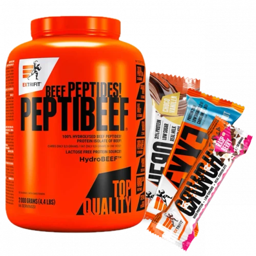 AKCE Extrifit Peptibeef 2000 g + ZDARMA 3x tyčinka