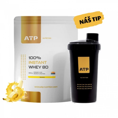 AKCE ATP Nutrition 100% Instant Whey 80 CFM 500 g + ZDARMA…