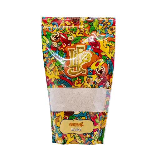 LifeLike Ovesná instantní celozrnná mouka 500 g