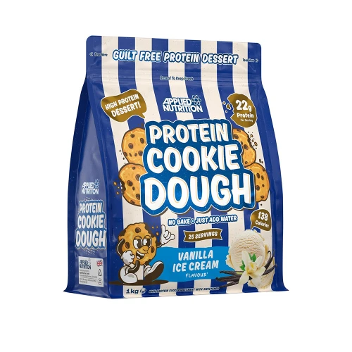 Applied Nutrition Protein Cookie Dough vanilla ice cream…