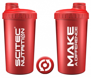 Scitec Nutrition Šejkr 700 ml červená (make a difference)
