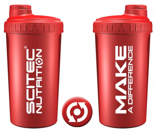 Scitec Nutrition Šejkr 700 ml červená (make a difference)